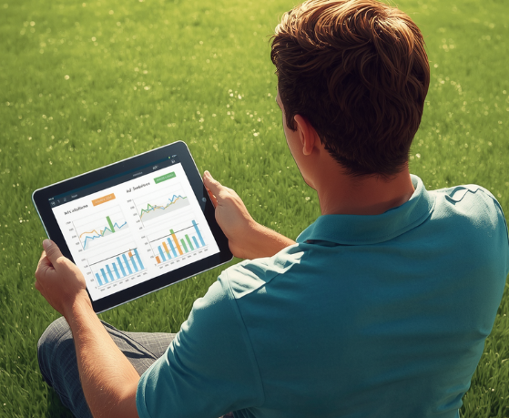 golf-performance-metrics-dashboard-with-scorecard-and-clubs
